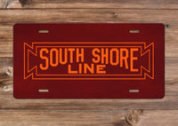 South Shore Line - License Plate