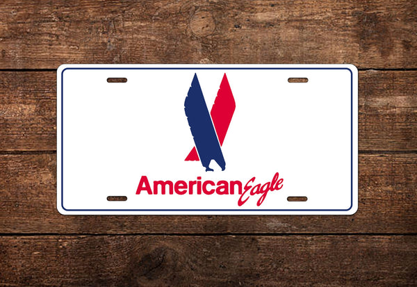 American Airlines Eagle License Plate