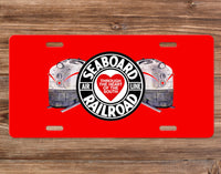 Seaboard Air Line RR - Retro E7 - License Plate