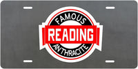 Reading Anthracite Coal Logo License Plate