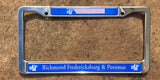 Richmond, Fredericksburg and Potomac (RF&P) Chrome License Plate Frame