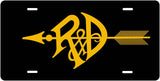Richmond & Danville RR License Plate