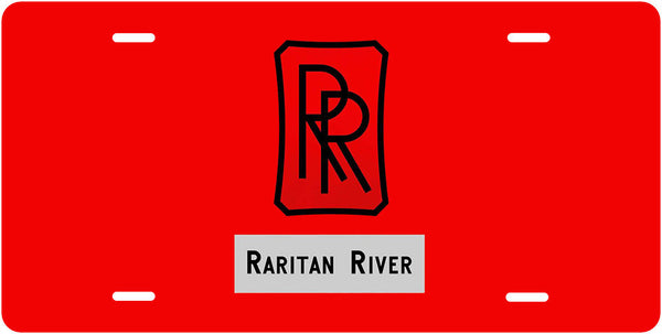 Raritan River Rail Road License Plate