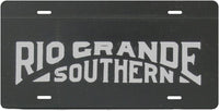 Rio Grande Southern License Plate