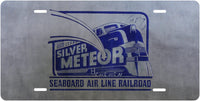 Seaboard Air Lines RR - Silver Meteor - License Plate