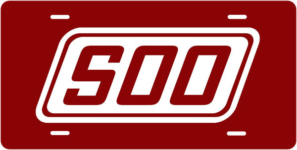 SOO Line License Plate
