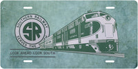 Southern Railway (SOU) Ad  License Plate