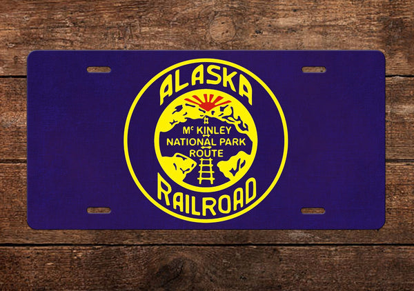 Alaska (McKinley National Park Route) RR License Plate