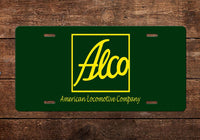ALCO License Plate