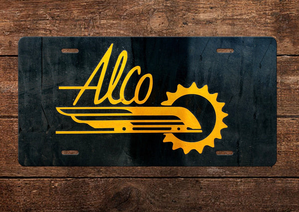 ALCO (Distressed) License Plate
