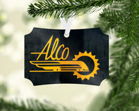 ALCO Locomotive Ornament