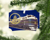 Baltimore & Ohio (B&OH) Locomotive Ornament