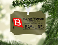 Bay Line Ornament