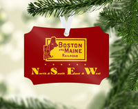 Boston & Maine NSEW Ornament