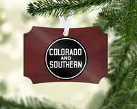 Colorado & Southern Ornament