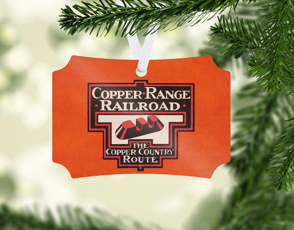 Copper Range Railroad Ornament