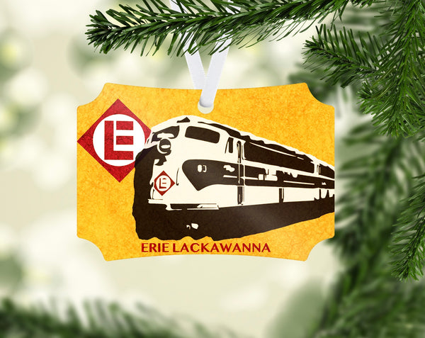 Erie Lackawanna Diesel Ornament