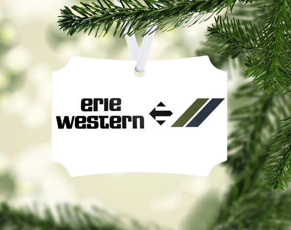 Erie Western Ornament