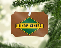 Illinois Central Railroad Ornament