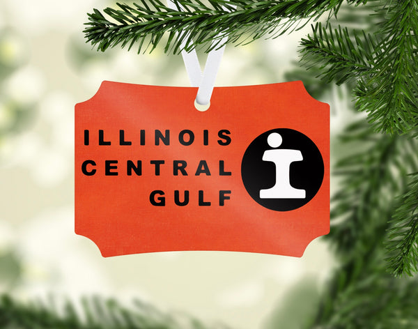 Illinois Central Gulf Ornament