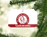 Lackawanna Railroad - Route of Phoebe Snow - Ornament