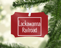 Lackawanna Railroad Ornament