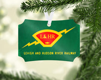 Lehigh & Hudson River RR (LH) Railroad Ornament