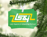 Lake Superior & Ishpeming RR (LS&I) Ornament