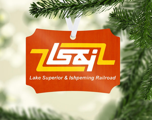 Lake Superior & Ishpeming RR (LS&I) Ornament