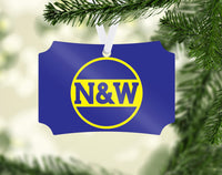 Norfolk & Western (N&W) Herald Ornament