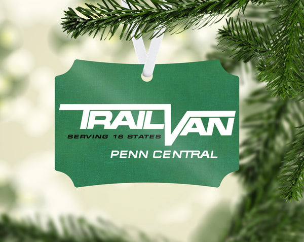 Penn Central TrailVan Ornament