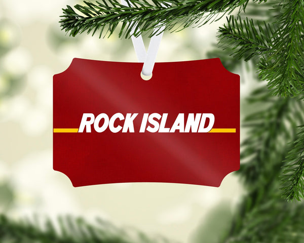 Rock Island RR Ornament