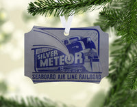 Seaboard Air Line RR - Silver Meteor- Ornament