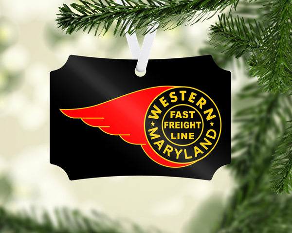 Western Maryland Fireball Ornament
