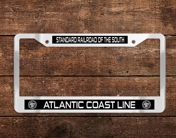 Atlantic Coast Line (ACL) Chrome License Plate Frame
