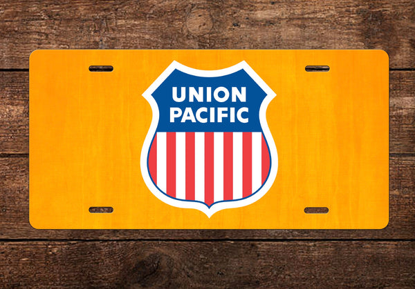 Union Pacific (UP) "Shield" Herald License Plate