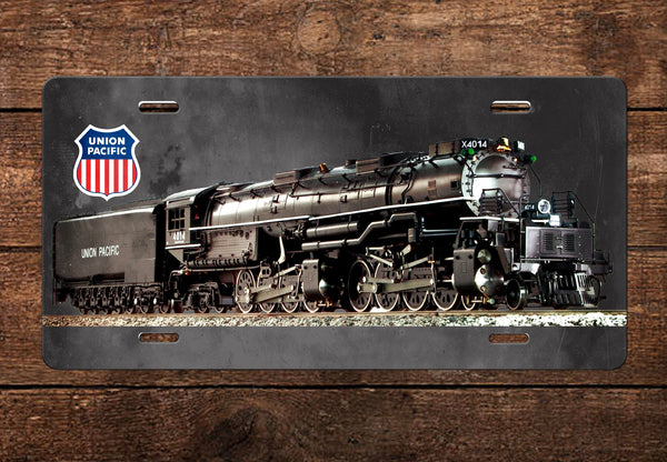 Union Pacific (UP) "Big Boy" License Plate