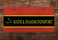 Bath & Hammondsport "Champagne Trail" License Plate