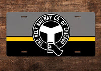 Belt Railway Company of Chicago License Plate