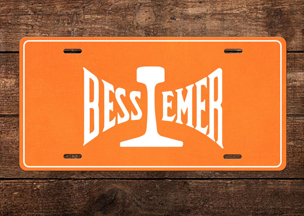 Bessemer & Lake Erie RR License Plate