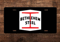 Bethlehem Steel License Plate