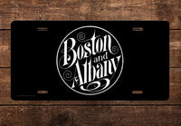 Boston & Albany RR License Plate