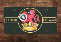 British Railways License Plate