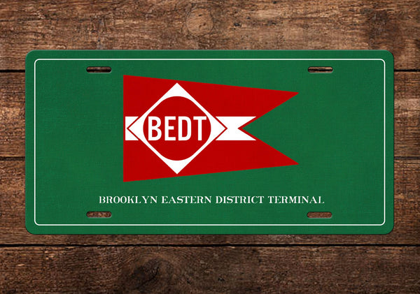 Brooklyn Eastern District Terminal License Plate