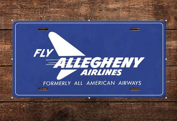Allegheny Airlines License Plate