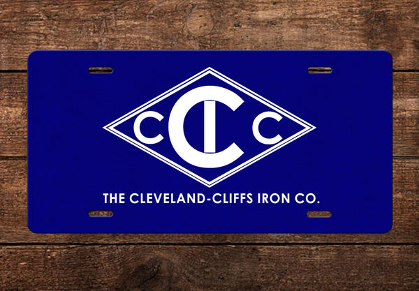 Cleveland Cliffs Iron Co. License Plate