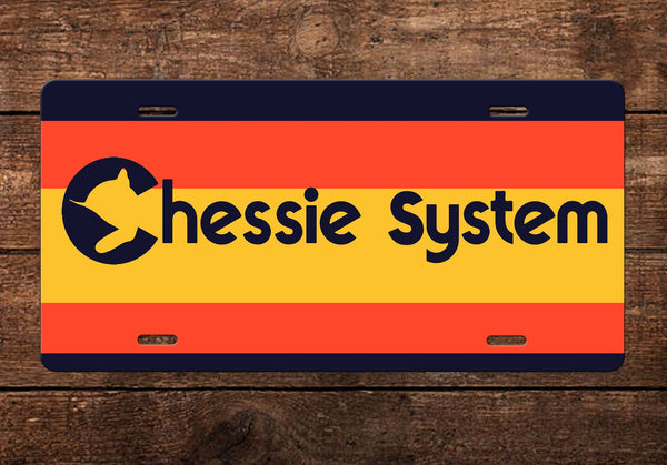Chessie System License Plate