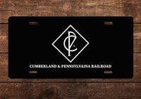 Cumberland & Pennsylvania RR License Plate