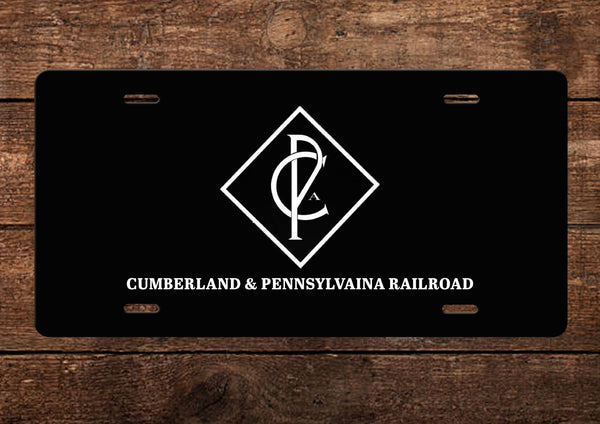 Cumberland & Pennsylvania RR License Plate