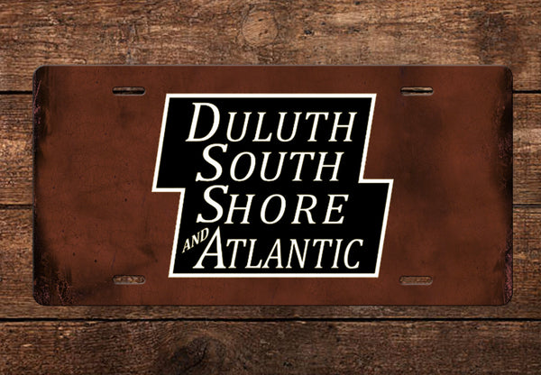 Duluth, South Shore & Atlantic Railway License Plate
